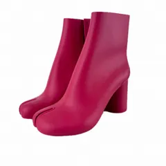 メゾンマルジェラ 22 Maison Margiela 22　Trunk S038-MM FEMALE SHOES MAIN タビ ブーツ 39 レッド 赤 S38WU0378■GY33