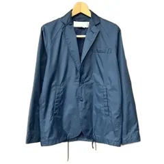 コムデギャルソン COMME des GARCONS × フミトガンリュウ FUMITO GANRYU コーチジャケット ナイロン ジャケット S 青 ブルー EQ-J006 メンズのサムネイル