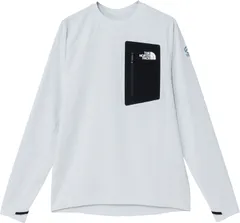 ザ・ノース・フェイス THE NORTH FACE アウトドア エクスペディションドライドットクルー メンズ レディース 長袖 Tシャツ ロンT トップス インナー カットソー シンプル 胸ポケット ファスナー付き  NT12523 TI ティングレー