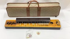 【ZK360】スズキ 大正琴 ケース付 訳あり　和楽器 SUZUKI 鈴木バイオリン 弦楽器 稽古 伝統のサムネイル