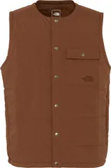 ザ・ノース・フェイス THE NORTH FACE アウトドア メドウウォームベスト Meadow Warm Vest メンズ レディース 中綿ベスト 中わた アウター ポケット 軽量 静電ケア コンパクト スタッフサック付  NY82330 CA カプチーノ