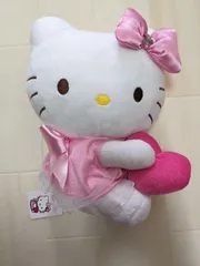 HELLOKITTY横向きキティちゃんハートタグあり