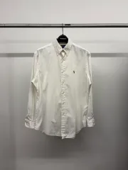 (105) メンズ ポロ ラルフローレン ポニー マルチロゴ オックスフォード コットンシャツ