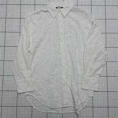 ◇ ⊂ 【ザラ ZARA】コットンレース 長袖シャツ ホワイト系 Sサイズ レディース E  【1509190002645】