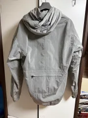 グレー ウィンドブレーカー フード ジャケット PALACE パレス