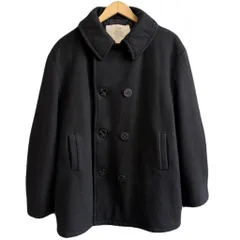 vintage ビンテージ USA製 U.S. NAVY ピーコート 黒ネイビー No.P299のサムネイル