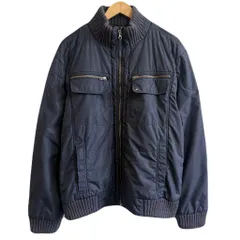 TOMMY HILFIGER トミーヒルフィガー 中綿ジャケット ナイロンジャケット 紺 ネイビー XLサイズ No.P300