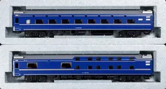 新品 KATO HOゲージ 24系寝台特急 北斗星 オロネ25・オロハネ25 2両セット 3-531 鉄道模型 客車のサムネイル