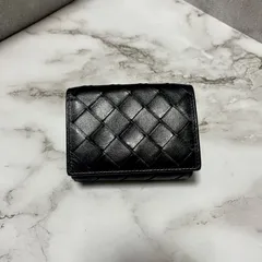 BOTTEGA VENETA  マキシイントレチャート 三つ折り財布