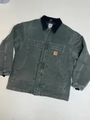 2026年最新】CarHartt デトロイトジャケット モスグリーンの人気