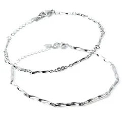 [KASHIRI] 【高級ギフトボックス付】ペアブレスレット アクセサリー プレゼント カップル シルバー925 (夜空) (ペア) 0