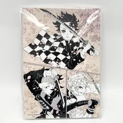 【中古】未開封 鬼滅の刃 吾峠呼世晴原画展 大阪 デザインアートボード 桜の花 集英社 竈門炭治郎 不死川玄弥 宇髄天元[17]
