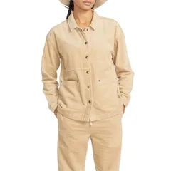 ボルコム レディース アウター ジャケット・ブルゾン Volcom Stone Street Shacket Womens Khaki カーキのサムネイル