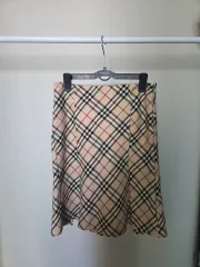 バーバリー BURBERRY ブルーレーベル チェック柄スカート 36