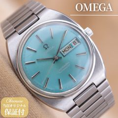 OMEGA Seamaster ティファニーブルー文字盤 (新品仕上がりOH済) - メルカリ