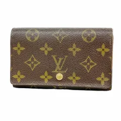 ルイ・ヴィトン(Louis Vuitton) ルイ・ヴィトン 財布 モノグラム ポルトモネビエトレゾール M61730 ブラウンレディース