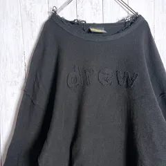 【海外モデル】ドリューハウス drew house シャドーロゴ ダメージスウェット  #a07のサムネイル