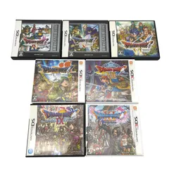 ドラゴンクエストⅣ Ⅴ Ⅵ Ⅶ Ⅷ Ⅸ Ⅺ Nintendo DS 動作確認済み 4 5 6 7 8 9 11セット