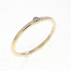 K10YG リング ハート ダイヤ 0.05ct 8号 レディース 中古 美品 - メルカリ