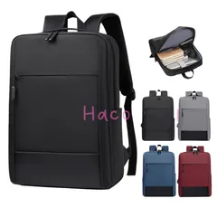 ビジネスリュック メンズ レディース PCリュック 大容量 軽量 通勤バッグ 防水 撥水 A4対応 ノートPC収納 シンプル 通学 USBポート リュックサック ビジネスバッグ