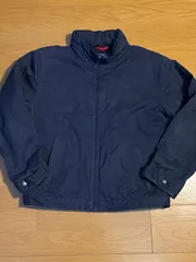 ラルフローレン　RALPH LAUREN　短丈　希少なユーロラルフ　ナイロンジャケット　スイングトップ　スウィングトップ　ドリズラージャケット　RRL  Polo  アメカジ　ポニー　ワンポイント　ブラック　黒　Lサイズ　ノームコア