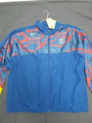 ナイキ 正規品 バルセロナ FC スター フットボール ジャケット 2XL(115)