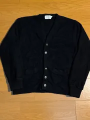 超希少 ブラック 70s カーディガン オーロンアクリル Arrow　BRENTS　JC Penney  TOWNCRAFT  sears  McGREGORのサムネイル