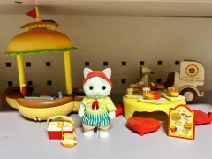 シルバニアファミリー ハンバーガーショップ フルセット