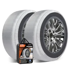 【迅速に発送】正規品 タイヤチェーン 布製タイヤチェーン スノーソックス チェーン規制適合 日本新技術の3D繊維素材 軽量 静音 軽自動車 乗用車 布製タイヤすべり止め 非金属 スノーチェーン 冬雪 雪道 凍結 簡単装着 BA84適応タイヤ： 9c79ae3d