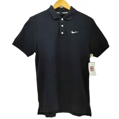 ナイキ NIKE 00s スウォッシュ刺繍 鹿の子 ピケ S/S ポロシャツ メンズ JPN：L 