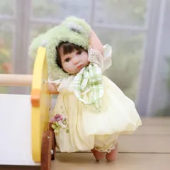 新品 Cloveray 30cmリボーンドール12インチ赤ちゃん人形 インタラクティブベビードール｜リアルで可動式のボディ・着脱可能な衣装・水遊びもOK｜誕生日・記念日・お祝い・インテリアにぴったりの人形（名前 Lulu）