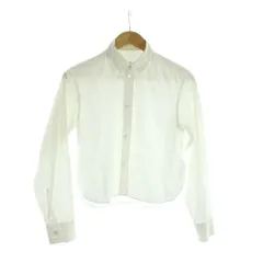 ワイズ Y's シャツ 3 白 長袖 無地 レギュラーカラー /JP