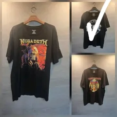 OFFICIAL バンド Tシャツ (Megadeth AC/DC Iron Maide