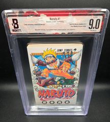 BGS 9.0 ナルト NARUTO 1巻 Vol.1 初版 1st Printing Beckett Graded