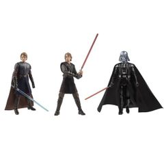 ハズブロ（Hasbro）スター・ウォーズ STAR WARS ヴィンテージコレクション The Journey of Anakin Skywalker、スター・ウォーズ 9.5 cm プレミアム コレクション用 アクションフィギュア 3 パッ 7e287419
