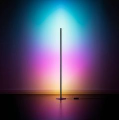 SwitchBot RGBIC 落地燈 LED 落地燈 - SwitchBot 間接照明 落地燈 時尚 臥室 照明 RGB 1600 萬色 暖白 光 白 晝白 多彩 無級 調光調色 Wi-Fi 藍牙 Mt