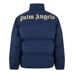 パーム・エンジェルス メンズ アウター ジャケット・ブルゾン Palm Angels Palm Clssc LG Dwn Jk Sn61 Navy Tofu ネイビーのサムネイル