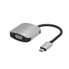 [중고] PC 하드 오울텍 USB3.2 Gen1 대응 Type-C to VGA 변환 어댑터 (실버) [OWL-DS3201-SV]