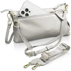 [アンコール] ショルダーバッグ 【長財布も入る】 スマホ ショルダー 本革 高見え ベルト2種類 横型 レディース 小さめ スマホポーチ 斜めがけ ミニショルダー 財布 スマホポシェット スマホ バッグ 軽量 ショルダーポーチ フォーマル  3e2d62bc