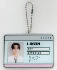 【中古】キーホルダー [単品] ジェイ IDカードキーリング 「DICON VOLUME N°19 ENHYPEN ：『twEN-ty years old』 JAY version」 同梱品