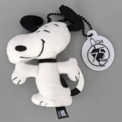【中古】キーホルダー スヌーピー(両手広げ) 「PEANUTS(SNOOPY) 75th ぬいぐるみミニマスコット」