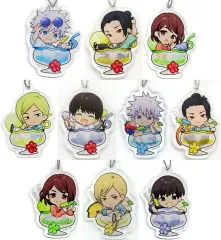 【中古】キーホルダー 全10種セット アクリルキーホルダー 「まるくじ 呪術廻戦 懐玉・玉折 【ちゃぽんっ!】」 中吉