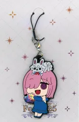 【中古】キーホルダー シールダー/マシュ・キリエライト リヨ描き下ろしイラスト ラバーチャーム 「Fate/Grand Order Fes. 2025 ～10th Anniversary～」