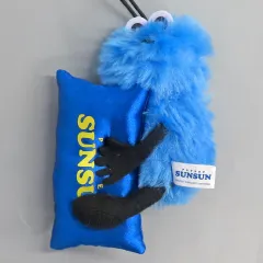 【中古】ぬいぐるみマスコット・ぬいぐるみバッジ スンスン(A/ブルー) おやすみピローマスコット 「パペットスンスン」