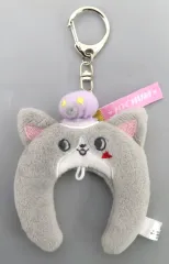 【中古】ぬいぐるみマスコット・ぬいぐるみバッジ チュララ(鶴房汐恩) ミニカチューシャキーホルダー(キャンディデザイン) 「JOCHUM」