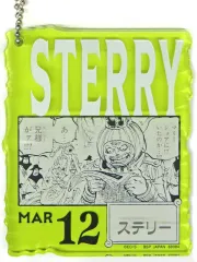 【中古】キーホルダー MAR12.ステリー アクリルブロックチャーム 「一番くじ ワンピース ONE PIECE BASE SHOP くじ 366DAYS OF BIRTHDAYS(1～3月)」 アクリルブロックチャーム賞