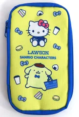 【中古】バッグ 6.きいろ(ハローキティ＆ポムポムプリン) ポーチ 「サンリオ当りくじ ローソン50th Anniversary サンリオキャラクターズ当りくじ」