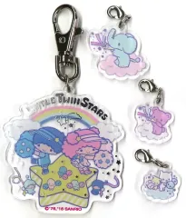 【中古】キーホルダー キキ＆ララ(チア) アクリルチャームセット 「リトルツインスターズ」