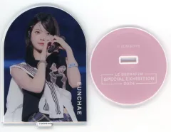 【中古】アクリルスタンド・アクリルパネル ホン・ウンチェ アクリルスタンド 「LE SSERAFIM SPECIAL EXHIBITION 2024」