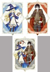 [중고] 포스터 전 3종 세트 A3 매트 가공 포스터 [DRAW! DRAW! × 복권 메이트 살육의 천사 신작 마법사 ver. 온라인 복권] C상